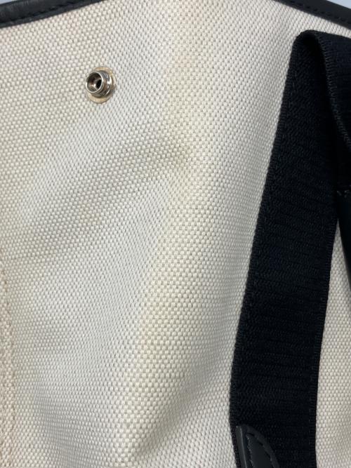 BALENCIAGA（バレンシアガ）BALENCIAGA (バレンシアガ) トートバッグ　339933 アイボリー×ブラック サイズ:実寸サイズを参照くださいの古着・服飾アイテム