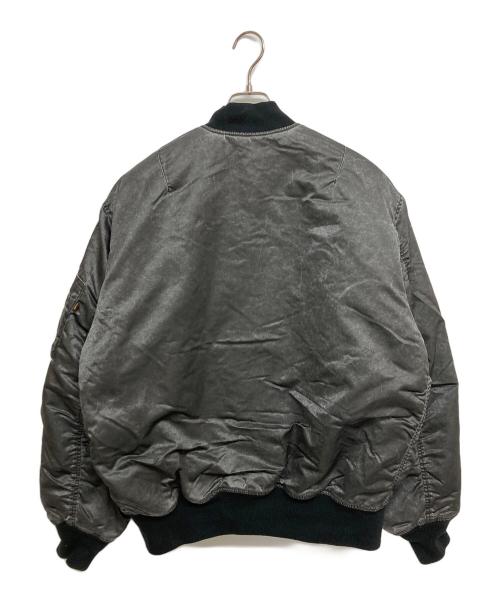 MAISON SPECIAL（メゾンスペシャル）MAISON SPECIAL (メゾンスペシャル) ALPHA (アルファ) MA-1 SCRATCH CORE SPEC　0615-00-573-8335 グレー サイズ:SIZE Mの古着・服飾アイテム