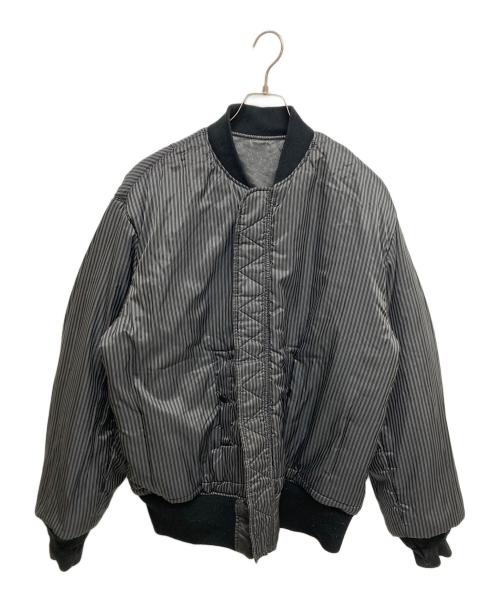 MAISON SPECIAL（メゾンスペシャル）MAISON SPECIAL (メゾンスペシャル) ALPHA (アルファ) MA-1 SCRATCH CORE SPEC　0615-00-573-8335 グレー サイズ:SIZE Mの古着・服飾アイテム