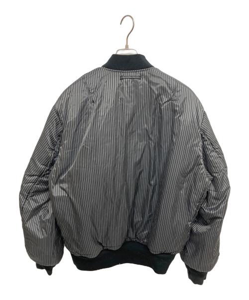 MAISON SPECIAL（メゾンスペシャル）MAISON SPECIAL (メゾンスペシャル) ALPHA (アルファ) MA-1 SCRATCH CORE SPEC　0615-00-573-8335 グレー サイズ:SIZE Mの古着・服飾アイテム