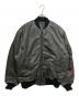 MAISON SPECIAL（メゾンスペシャル）の古着「MA-1 SCRATCH CORE SPEC　0615-00-573-8335」｜グレー