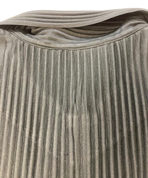HOMME PLISSE ISSEY MIYAKE（オム プリッセ イッセイ ミヤケ）HOMME PLISSE ISSEY MIYAKE (オム プリッセ イッセイ ミヤケ) プリーツコーチジャケット ブラック サイズ:SIZE 3の古着・服飾アイテム