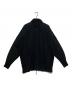 HOMME PLISSE ISSEY MIYAKE (オム プリッセ イッセイ ミヤケ) プリーツコーチジャケット ブラック サイズ:SIZE 3：45000円
