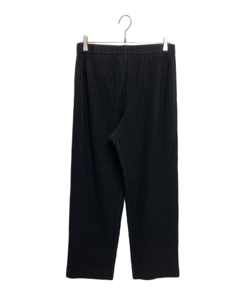 HOMME PLISSE ISSEY MIYAKE（オム プリッセ イッセイ ミヤケ）HOMME PLISSE ISSEY MIYAKE (オム プリッセ イッセイ ミヤケ) プリーツイージーパンツ ブラック サイズ:SIZE 2の古着・服飾アイテム