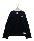 NIKE×stussyナイキ×ステューシー）の古着「Long Sleeve Top Black FJ9165-010」｜ブラック