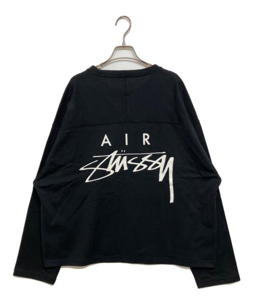 NIKE（ナイキ）NIKE (ナイキ) stussy (ステューシー) Long Sleeve Top Black FJ9165-010 ブラック サイズ:SIZE XXLの古着・服飾アイテム