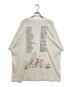 SAINT MICHAEL (セントマイケル) WET SS T-SHIRT SM-MK8-0000-016 ホワイト サイズ:SIZE XXL：25000円