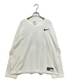 NIKE×stussy（ナイキ×ステューシー）の古着「Long Sleeve Top Sail & Black FJ9164-133」｜ホワイト