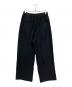 MAISON SPECIAL (メゾンスペシャル) スウェットパンツ/Heavy-Weight Sweat Prime-Wide Pin tuck Easy Pants ブラック サイズ:SIZE2 未使用品：8000円