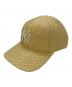 New Era（ニューエラ）の古着「Raffia Franchise LS Cap/キャップ」｜ベージュ