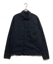 Denham×TEN-C（デンハム×テンシー）の古着「CPO SHIRT JACKET　01-25-02-40-290」｜ブラック