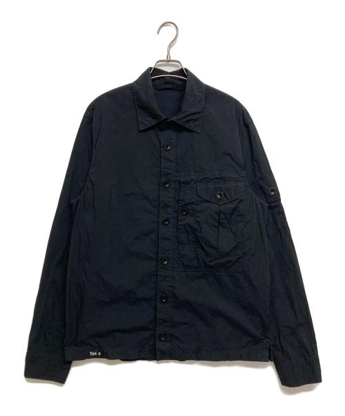 Denham（デンハム）Denham (デンハム) TEN-C (テンシー) CPO SHIRT JACKET　01-25-02-40-290 ブラック サイズ:SIZE50の古着・服飾アイテム