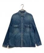 Denhamデンハム）の古着「MARS CRAFT DENIM SHIRT　01-24-08-43-009」｜インディゴ