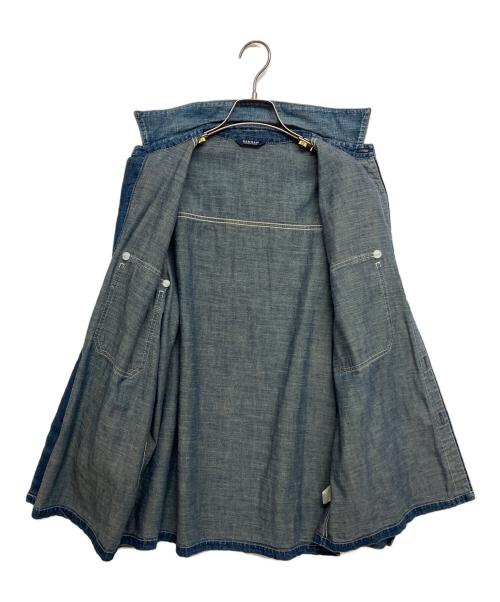 Denham（デンハム）Denham (デンハム) MARS CRAFT DENIM SHIRT　01-24-08-43-009 インディゴ サイズ:不明の古着・服飾アイテム