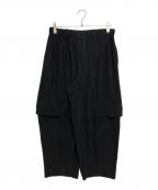 HOMME PLISSE ISSEY MIYAKEオム プリッセ イッセイ ミヤケ）の古着「CARGO PANTS HP31JF175」｜ブラック