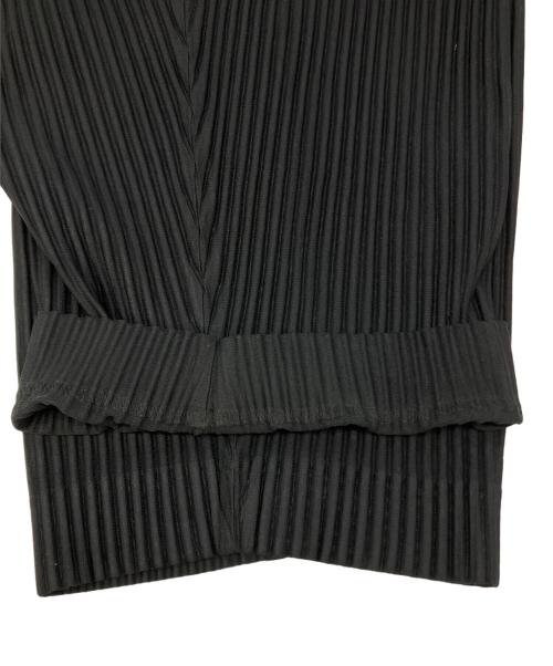 HOMME PLISSE ISSEY MIYAKE（オム プリッセ イッセイ ミヤケ）HOMME PLISSE ISSEY MIYAKE (オム プリッセ イッセイ ミヤケ) CARGO PANTS HP31JF175 ブラック サイズ:SIZE2の古着・服飾アイテム