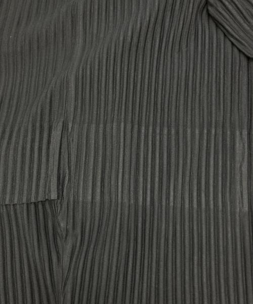HOMME PLISSE ISSEY MIYAKE（オム プリッセ イッセイ ミヤケ）HOMME PLISSE ISSEY MIYAKE (オム プリッセ イッセイ ミヤケ) CARGO PANTS HP31JF175 ブラック サイズ:SIZE2の古着・服飾アイテム