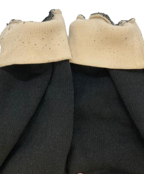 MARNI（マルニ）MARNI (マルニ) フロントロゴ刺繍 プルオーバーパーカー　FUMU0073L0 S25494 ブラック×ベージュ サイズ:SIZE48の古着・服飾アイテム