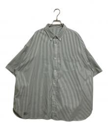 FreshService（フレッシュサービス）の古着「DRY OXFORD CORPORATE S/S B.D. SHIRT/オーバーサイズシャツ」｜グリーン