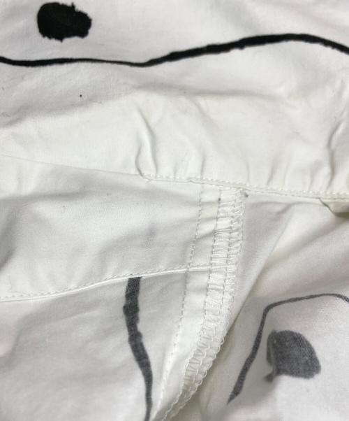 jacquemus（ジャックムス）JACQUEMUS (ジャックムス) La chemise Jean/プリントボーリングシャツ ホワイト×ブラック サイズ:SIZE 46の古着・服飾アイテム