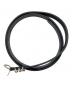 ANN DEMEULEMEESTER (アンドゥムルメステール) ADEA 1.5 CM BELT SILKY MATT LEATHER　2501-W-BE12-LT167-099 ブラック サイズ:SIZE90：22000円