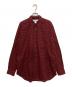 COMME des GARCONS SHIRT（コムデギャルソンシャツ）の古着「コットンタータンチェックレギュラーカラーシャツ　FP-B070」｜レッド