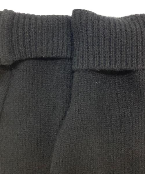 COMME des GARCONS SHIRT（コムデギャルソンシャツ）COMME des GARCONS SHIRT wool nylon thin serge garment treated/ウール縮絨 袖ニット 4ボタン ジャケット　FN-J505 ブラック サイズ:SIZE Mの古着・服飾アイテム