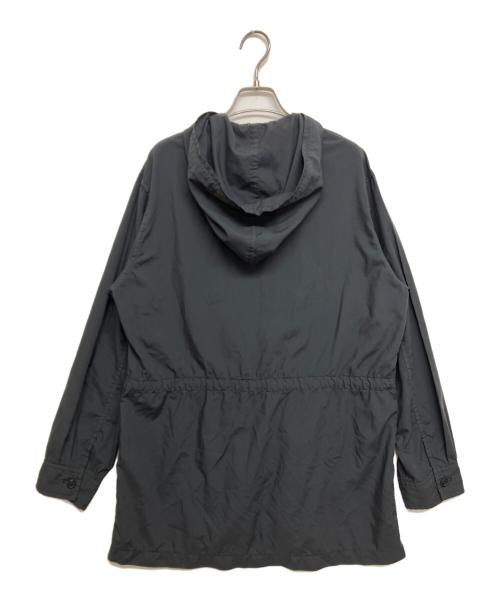 COMME des GARCONS HOMME DEUX（コムデギャルソン オム ドゥ）COMME des GARCONS HOMME DEUX (コムデギャルソン オム ドゥ) 製品染ポリエステルブロードミリタリーパーカー　DQ-B044 グレー サイズ:SIZE Sの古着・服飾アイテム