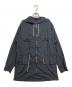 COMME des GARCONS HOMME DEUX（コムデギャルソン オム ドゥ）の古着「製品染ポリエステルブロードミリタリーパーカー　DQ-B044」｜グレー