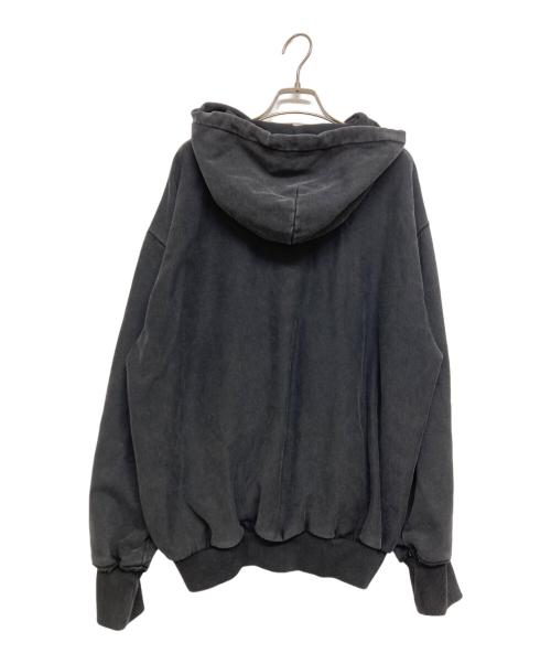 THEREDTHRED（ザレッドスレッド）THEREDTHRED (ザレッドスレッド) フェードジップパーカー グレー サイズ:SIZE Freeの古着・服飾アイテム