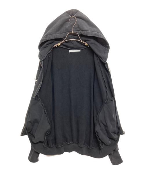 THEREDTHRED（ザレッドスレッド）THEREDTHRED (ザレッドスレッド) フェードジップパーカー グレー サイズ:SIZE Freeの古着・服飾アイテム