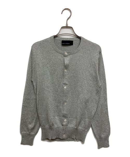 COMME des GARCONS（コムデギャルソン）COMME des GARCONS (コムデギャルソン) ラメニットカーディガン シルバー サイズ:実寸参照の古着・服飾アイテム