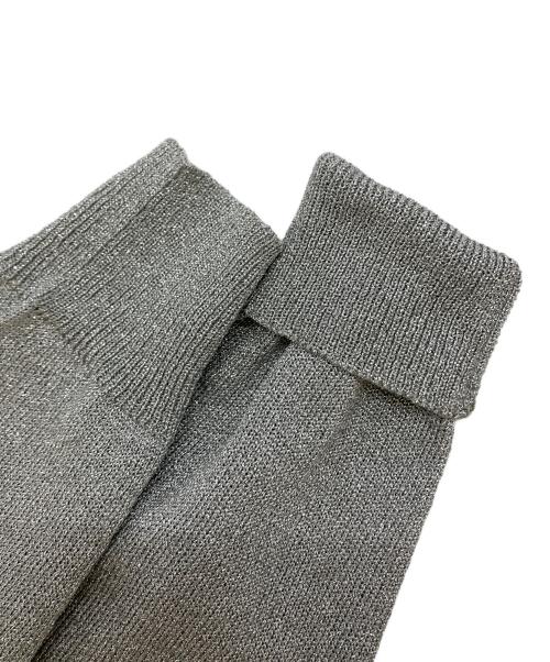 COMME des GARCONS（コムデギャルソン）COMME des GARCONS (コムデギャルソン) ラメニットカーディガン シルバー サイズ:実寸参照の古着・服飾アイテム
