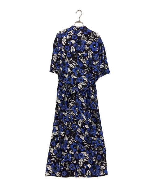 christian wijnants（クリスチャン ワイナンツ）christian wijnants (クリスチャン ワイナンツ) 花柄ワンピース ネイビー×ブルー サイズ:SIZE36の古着・服飾アイテム