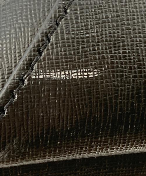 OFFWHITE（オフホワイト）OFFWHITE (オフホワイト) レザー ポーチ付き  ハンドバック ホワイト×ブラック サイズ:実寸サイズを参照くださいの古着・服飾アイテム