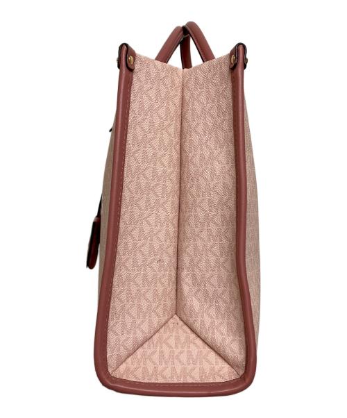 MICHAEL KORS（マイケルコース）MICHAEL KORS (マイケルコース) 2WAYバッグ ピンク サイズ:実寸参照の古着・服飾アイテム