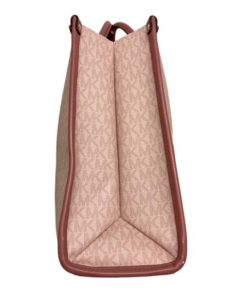 MICHAEL KORS（マイケルコース）MICHAEL KORS (マイケルコース) 2WAYバッグ ピンク サイズ:実寸参照の古着・服飾アイテム