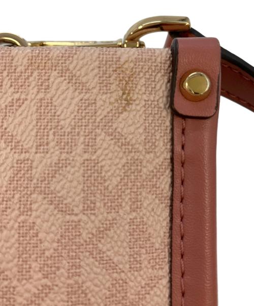 MICHAEL KORS（マイケルコース）MICHAEL KORS (マイケルコース) 2WAYバッグ ピンク サイズ:実寸参照の古着・服飾アイテム