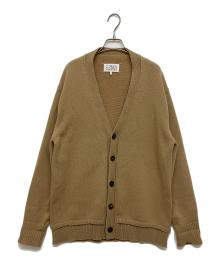 Maison Margiela（メゾンマルジェラ）の古着「5G エルボーパッチ ニット カーディガン」｜ベージュ