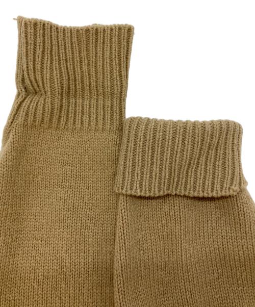 Maison Margiela（メゾンマルジェラ）Maison Margiela (メゾンマルジェラ) 5G エルボーパッチ ニット カーディガン ベージュ サイズ:SIZE XSの古着・服飾アイテム