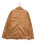 maison kitsune (メゾンキツネ) ワークカバーオール ベージュ サイズ:SIZE L：13000円