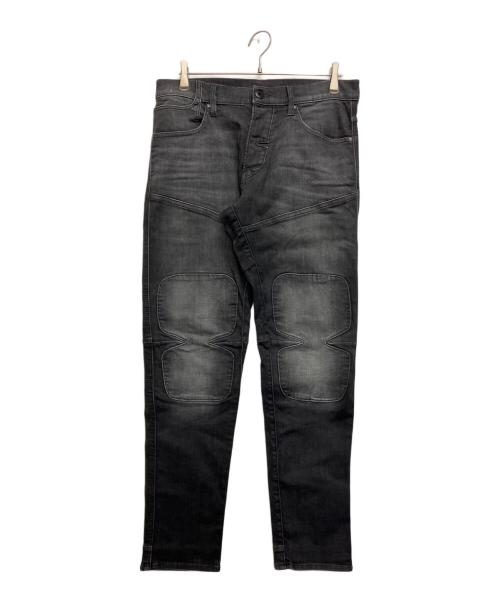 G-STAR RAW（ジースターロゥ）G-STAR RAW (ジースターロゥ) Biker Patched Slim Jeans　 ブラック サイズ:SIZE 32/32の古着・服飾アイテム