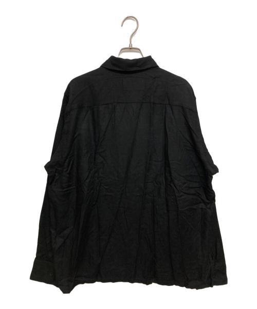 NOMA t.d.（ノーマティーディー）NOMA t.d. (ノーマティーディー) Palm Tree Hand Embroidery LS Shirt　N37-EM05 ブラック サイズ:SIZE 4の古着・服飾アイテム