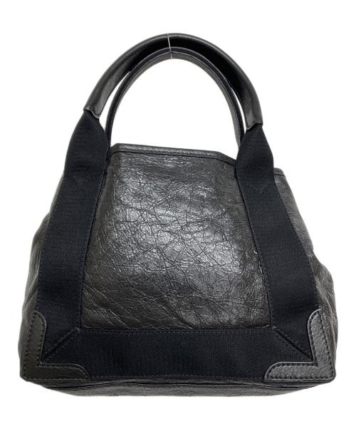 BALENCIAGA（バレンシアガ）BALENCIAGA (バレンシアガ) レザーハンドバッグ ブラック サイズ:実寸参照の古着・服飾アイテム