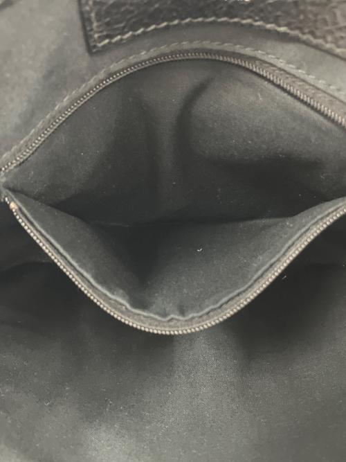 BALENCIAGA（バレンシアガ）BALENCIAGA (バレンシアガ) レザーハンドバッグ ブラック サイズ:実寸参照の古着・服飾アイテム