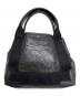 BALENCIAGA (バレンシアガ) レザーハンドバッグ ブラック サイズ:実寸参照：40000円