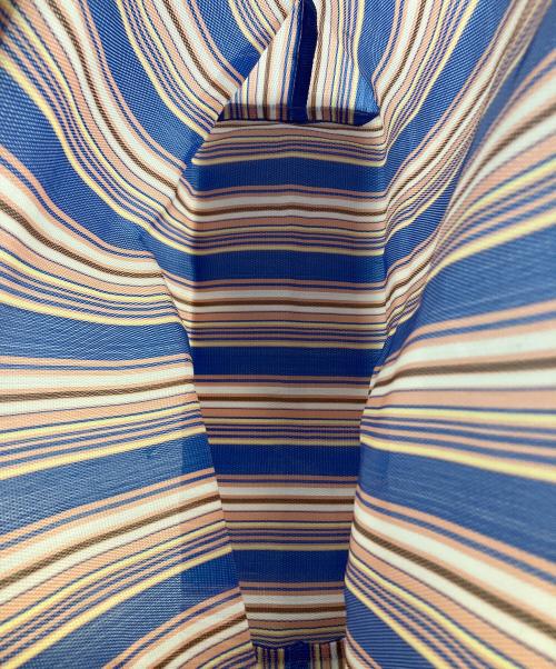 MARNI（マルニ）MARNI (マルニ) フラワーカフェ マーケット トートバッグ ネイビー サイズ:実寸参照の古着・服飾アイテム
