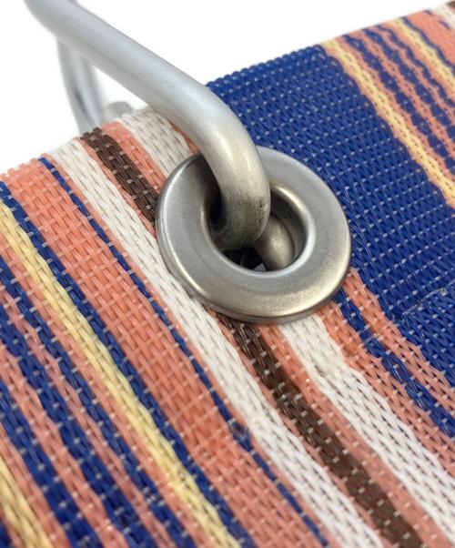 MARNI（マルニ）MARNI (マルニ) フラワーカフェ マーケット トートバッグ ネイビー サイズ:実寸参照の古着・服飾アイテム