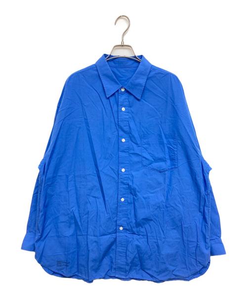 FreshService（フレッシュサービス）FreshService (フレッシュサービス) CORPORATE UNIFORM L/S SHIRT FSC241-50110B ブルー サイズ:SIZE Mの古着・服飾アイテム
