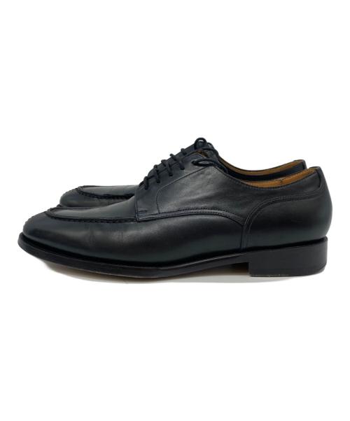 UNION IMPERIAL（ユニオンインペリアル）UNION IMPERIAL (ユニオンインペリアル) Uチップレザーシューズ　U2023 ブラック サイズ:SIZE 7の古着・服飾アイテム